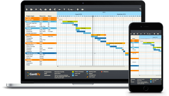 Google Apps Gantt Chart